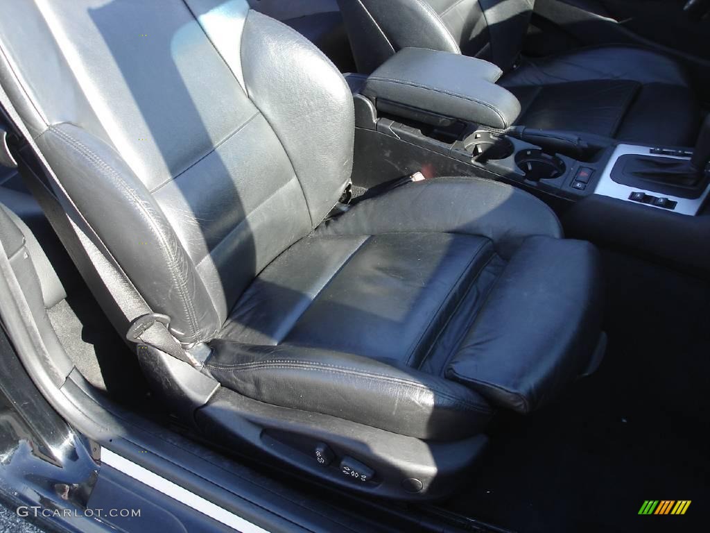 2001 3 Series 330i Convertible - Jet Black / Black photo #28