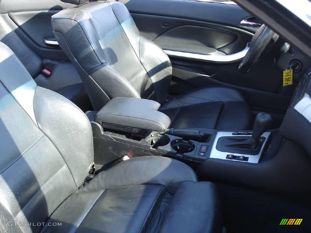 2001 3 Series 330i Convertible - Jet Black / Black photo #29