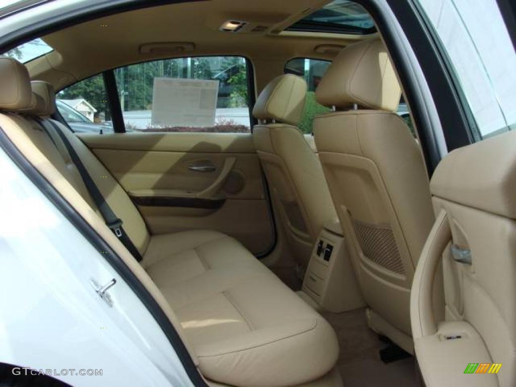 2008 3 Series 335i Sedan - Alpine White / Beige photo #20