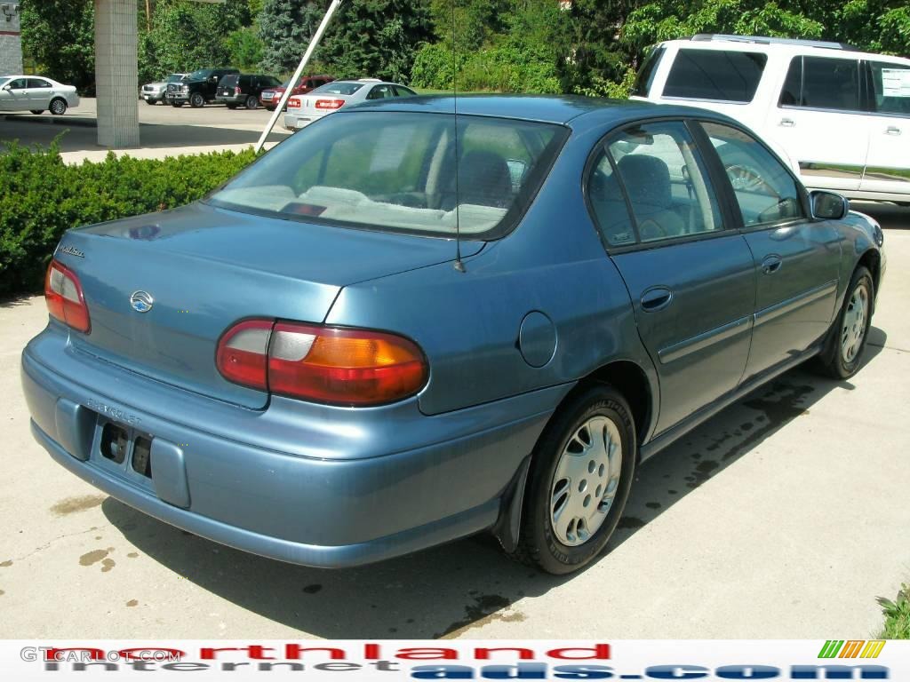 1998 Malibu Sedan - Medium Opal Blue Metallic / Neutral photo #2