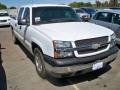 2005 Summit White Chevrolet Silverado 1500 LS Crew Cab  photo #2