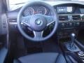 2007 Jet Black BMW 5 Series 550i Sedan  photo #11