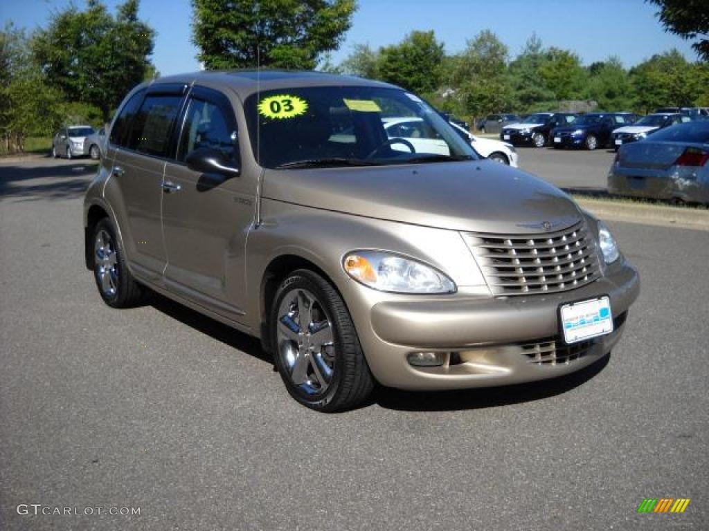 2003 PT Cruiser GT - Light Almond Pearl / Dark Slate Gray photo #1