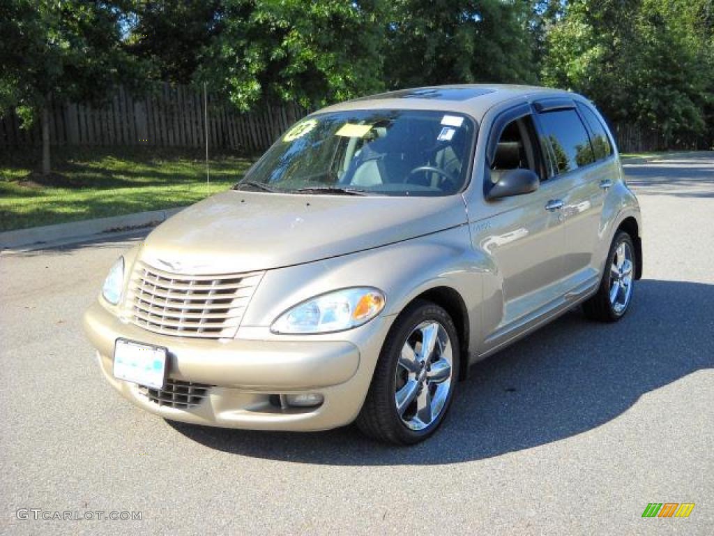 2003 PT Cruiser GT - Light Almond Pearl / Dark Slate Gray photo #7