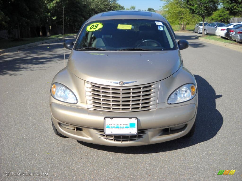 2003 PT Cruiser GT - Light Almond Pearl / Dark Slate Gray photo #8