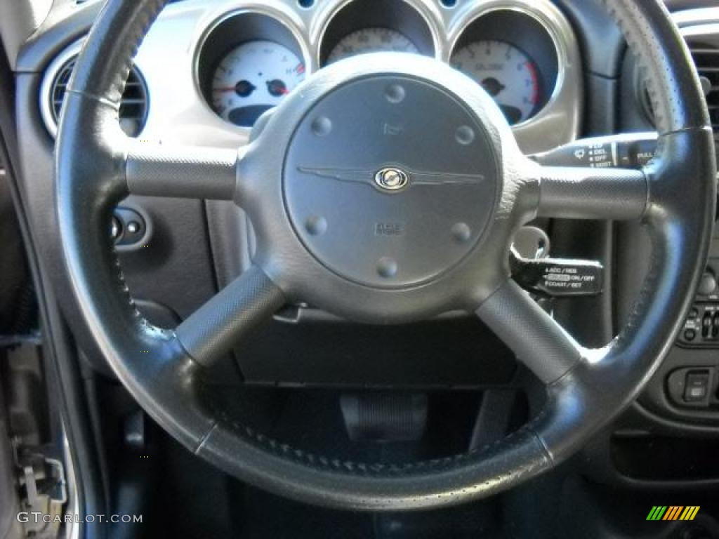 2003 PT Cruiser GT - Light Almond Pearl / Dark Slate Gray photo #15