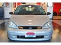 2002 CD Silver Metallic Ford Focus ZX3 Coupe  photo #9