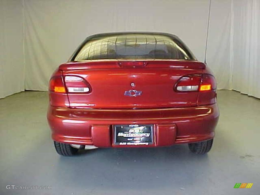 1999 Cavalier Coupe - Cayenne Red Metallic / Graphite photo #19