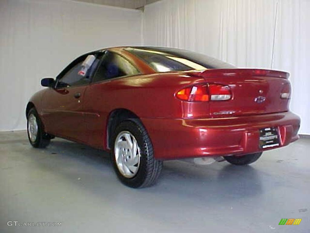 1999 Cavalier Coupe - Cayenne Red Metallic / Graphite photo #20
