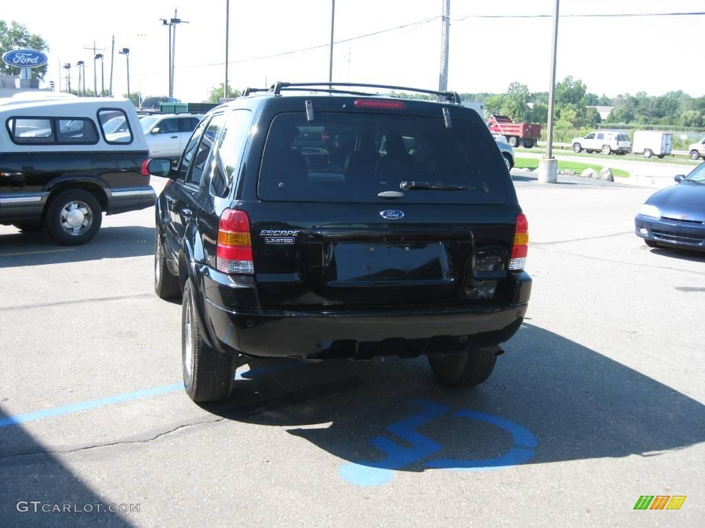 2004 Escape Limited - Black / Ebony Black photo #4