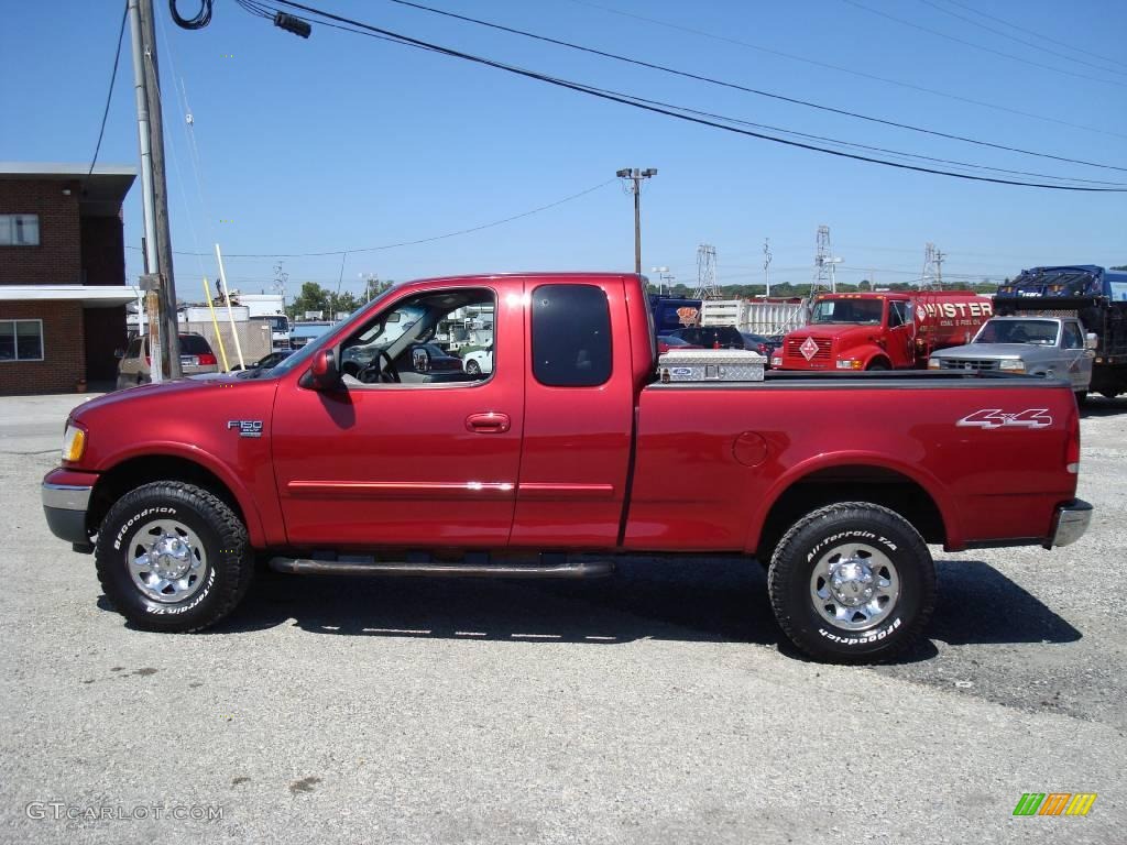 Toreador Red Metallic 2000 Ford F150 XLT Extended Cab 4x4 Exterior Photo #17342131