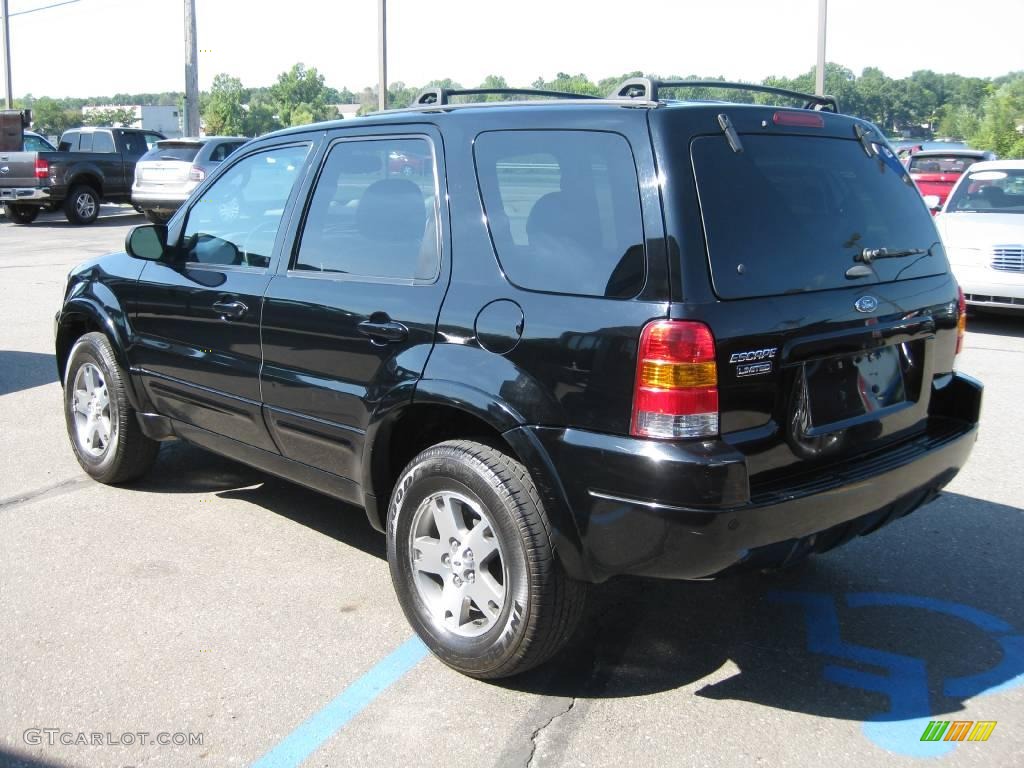 2004 Escape Limited - Black / Ebony Black photo #5