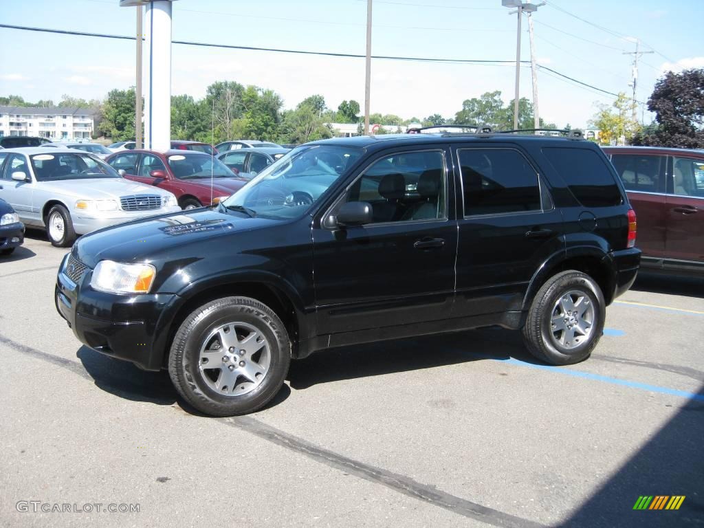 2004 Escape Limited - Black / Ebony Black photo #8