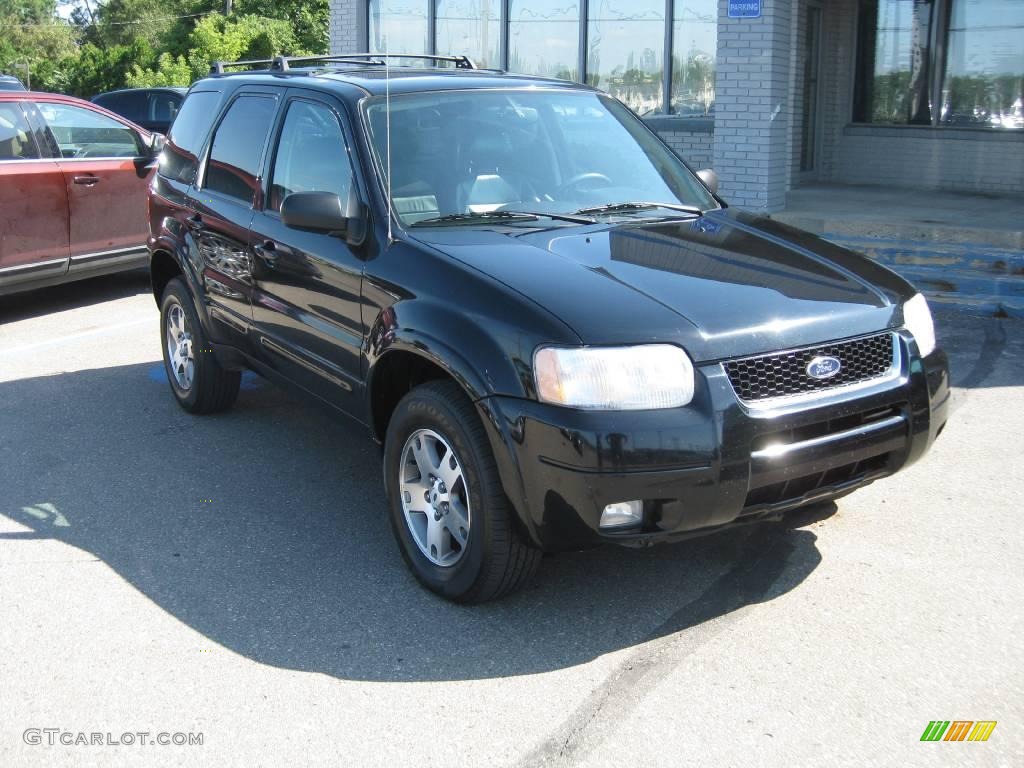 2004 Escape Limited - Black / Ebony Black photo #10