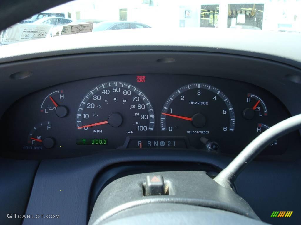 2000 Ford F150 XLT Extended Cab 4x4 Gauges Photo #17342575