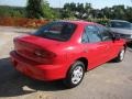 2001 Bright Red Chevrolet Cavalier Sedan  photo #10