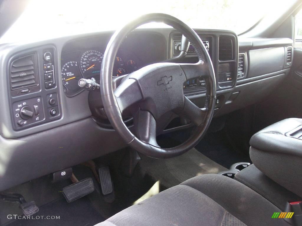 2004 Silverado 1500 Z71 Extended Cab 4x4 - Dark Gray Metallic / Dark Charcoal photo #27