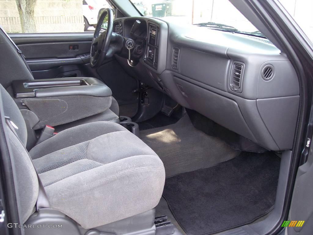 2004 Silverado 1500 Z71 Extended Cab 4x4 - Dark Gray Metallic / Dark Charcoal photo #34