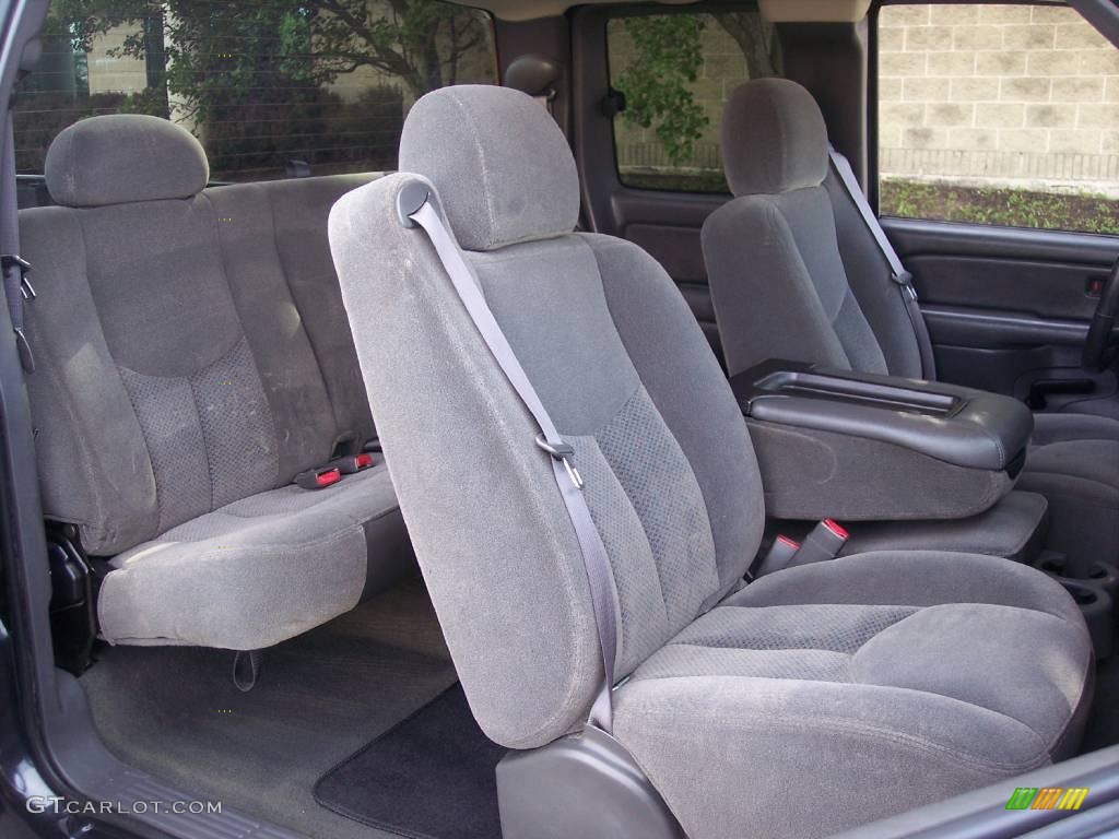 2004 Silverado 1500 Z71 Extended Cab 4x4 - Dark Gray Metallic / Dark Charcoal photo #36
