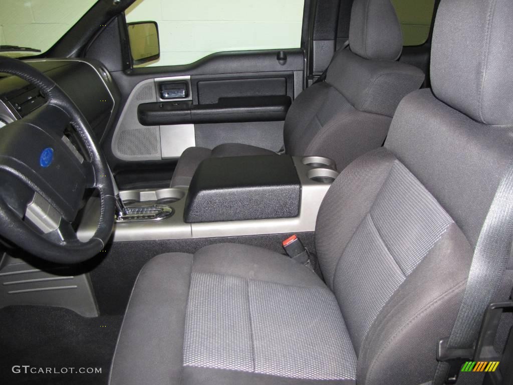 2005 F150 FX4 SuperCab 4x4 - Dark Shadow Grey Metallic / Black photo #10
