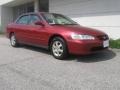 2000 Ruby Red Pearl Honda Accord SE Sedan  photo #1