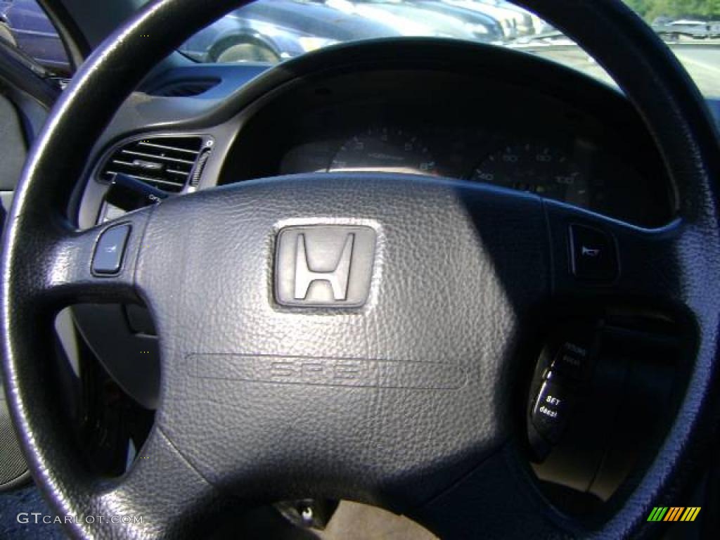 1995 Accord EX Sedan - Granada Black Pearl / Gray photo #38