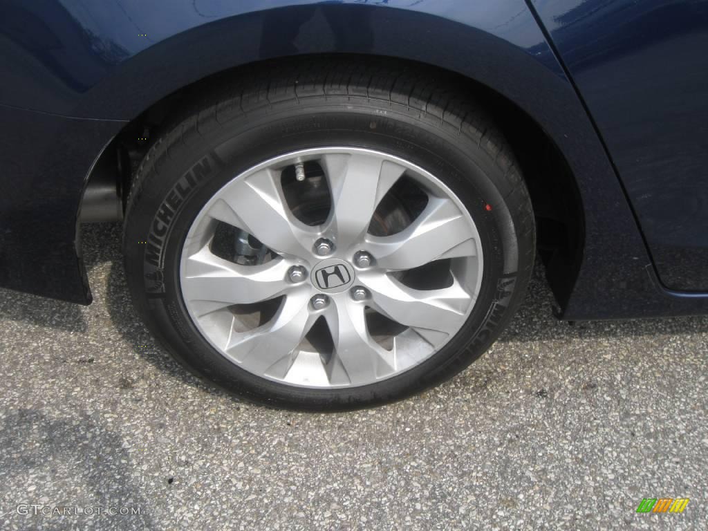 2009 Accord EX Sedan - Royal Blue Pearl / Gray photo #4
