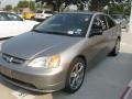 2003 Shoreline Mist Metallic Honda Civic LX Coupe  photo #3