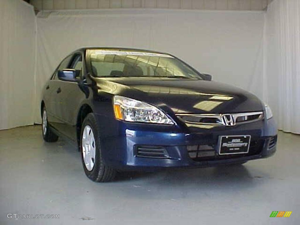 2006 Accord LX Sedan - Royal Blue Pearl / Gray photo #4