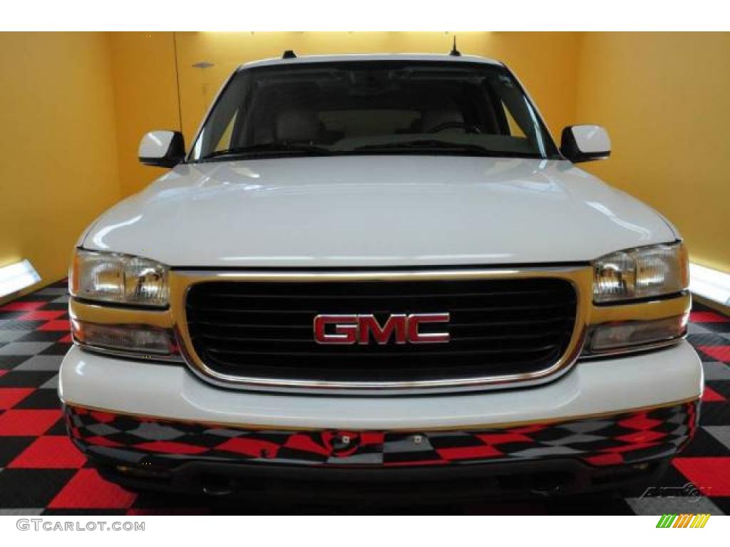 2004 Yukon XL 1500 SLT 4x4 - Summit White / Neutral/Shale photo #2