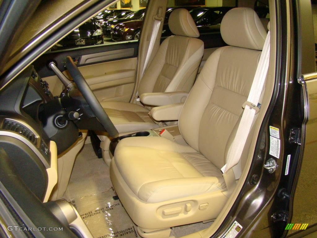 2009 CR-V EX-L 4WD - Urban Titanium Metallic / Ivory photo #7