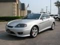 2005 Sterling Silver Hyundai Tiburon SE  photo #3