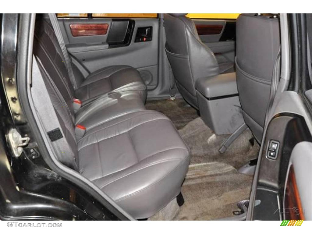 1994 Grand Cherokee Limited 4x4 - Black / Gray photo #15
