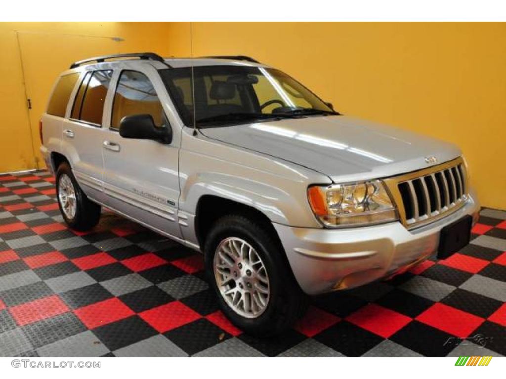 2004 Grand Cherokee Limited - Bright Silver Metallic / Dark Slate Gray photo #1