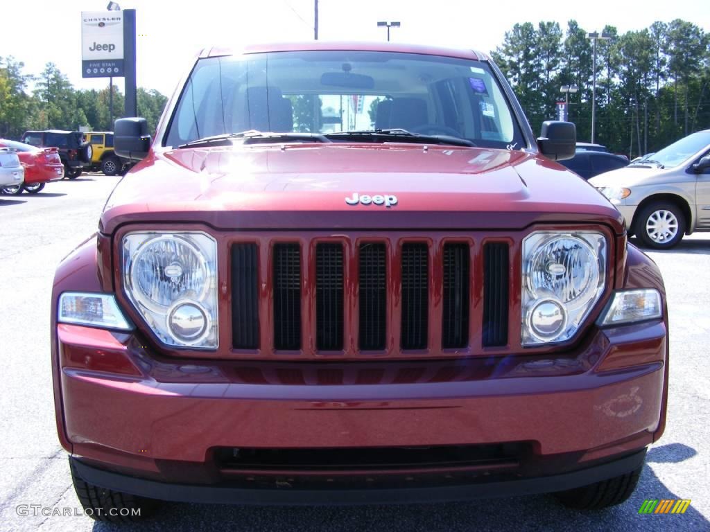 2008 Liberty Sport - Red Rock Crystal Pearl / Pastel Slate Gray photo #3