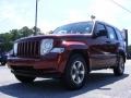 2008 Red Rock Crystal Pearl Jeep Liberty Sport  photo #4