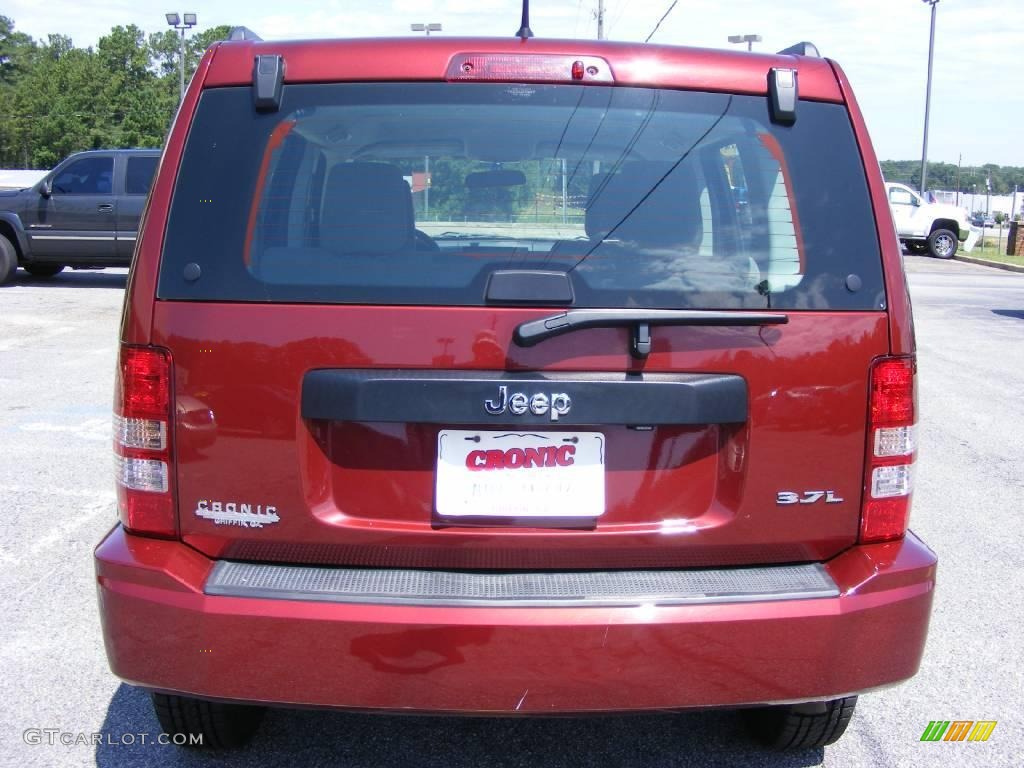 2008 Liberty Sport - Red Rock Crystal Pearl / Pastel Slate Gray photo #7
