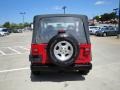2000 Flame Red Jeep Wrangler Sport 4x4  photo #4