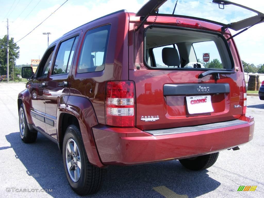 2008 Liberty Sport - Red Rock Crystal Pearl / Pastel Slate Gray photo #15