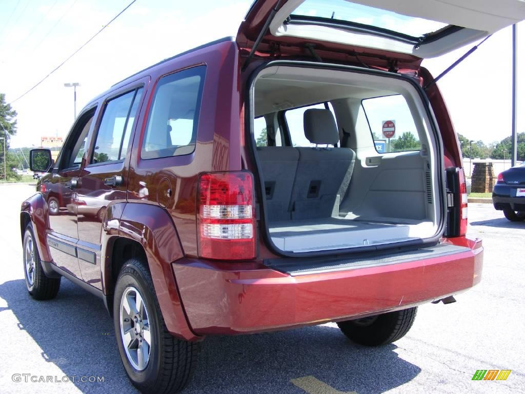 2008 Liberty Sport - Red Rock Crystal Pearl / Pastel Slate Gray photo #16