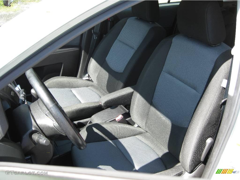 2006 MAZDA5 Sport - Stellar Silver Mica / Black photo #16
