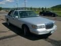 1997 Silver Frost Pearl Metallic Lincoln Town Car Executive  photo #2