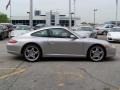 2005 Arctic Silver Metallic Porsche 911 Carrera Coupe  photo #3