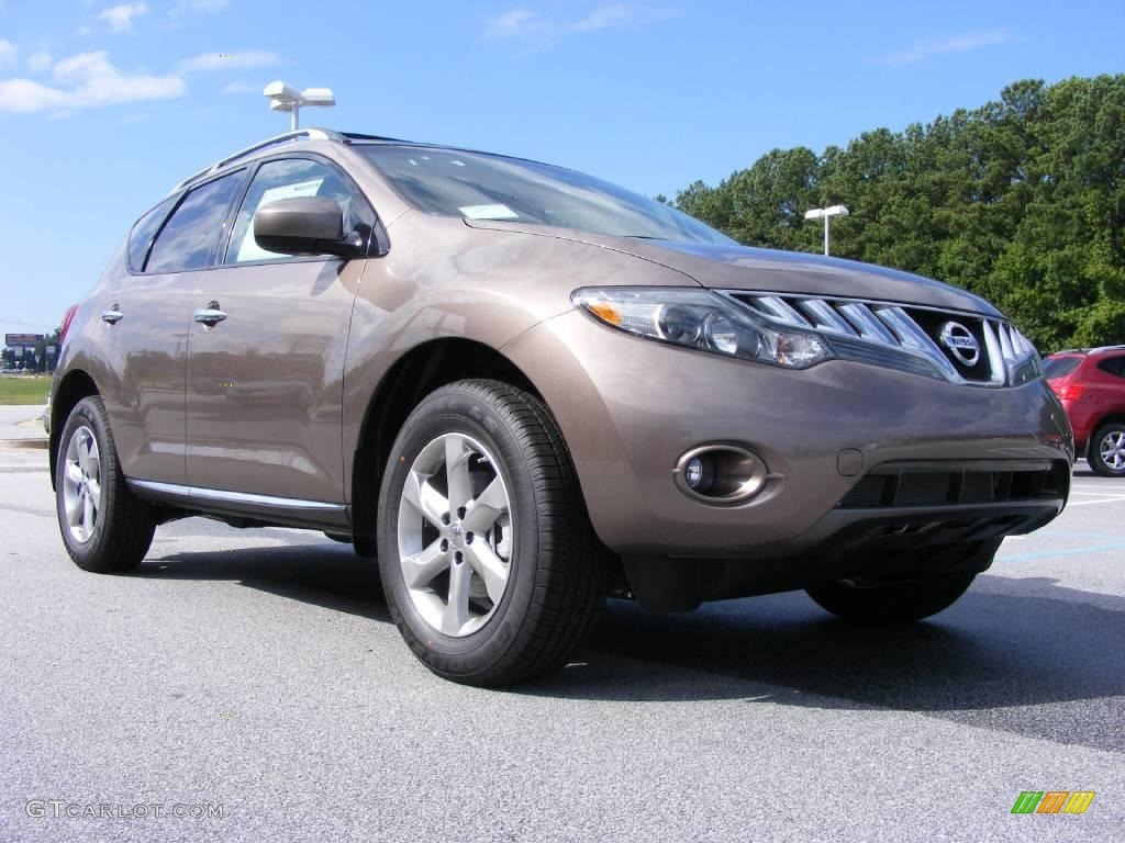 2009 Murano SL - Tinted Bronze Metallic / Beige photo #4