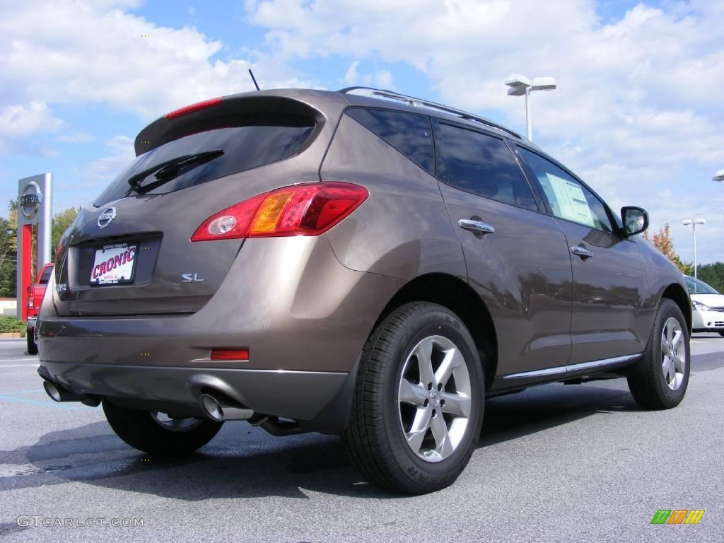 2009 Murano SL - Tinted Bronze Metallic / Beige photo #6