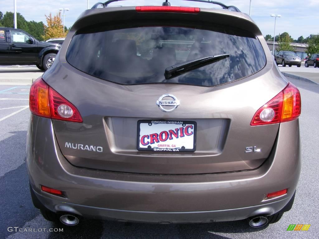 2009 Murano SL - Tinted Bronze Metallic / Beige photo #7