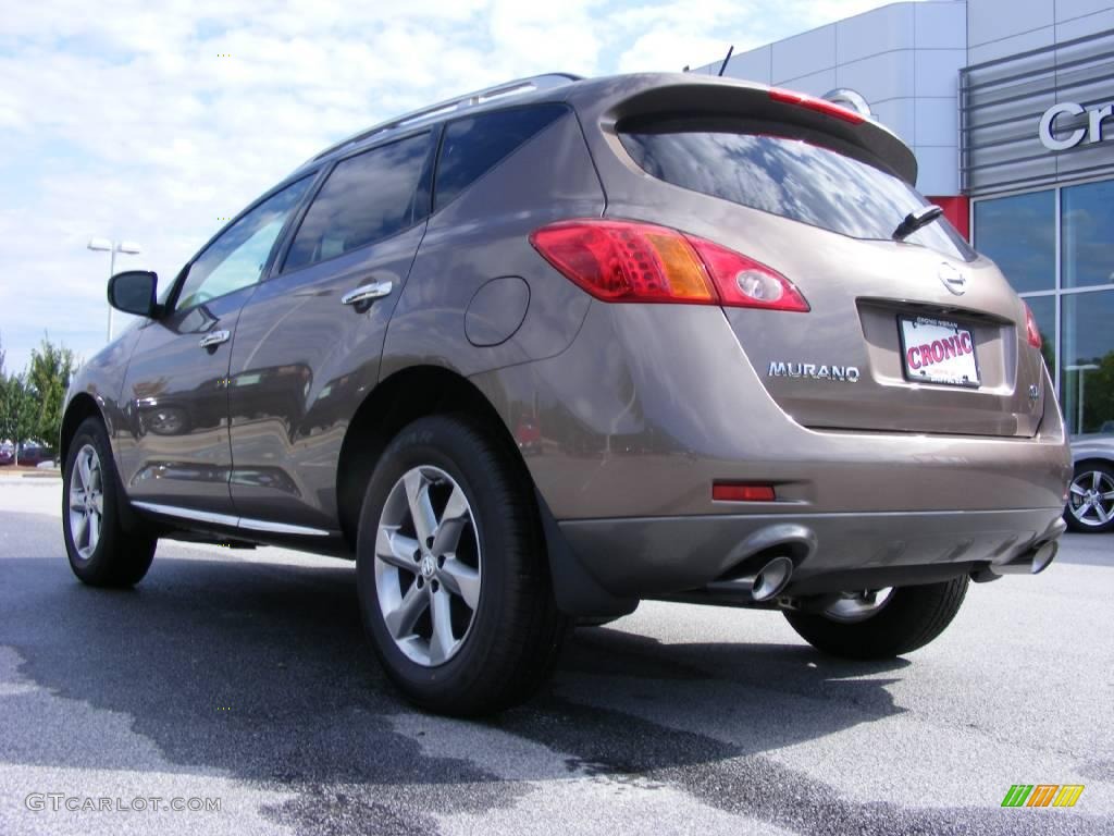 2009 Murano SL - Tinted Bronze Metallic / Beige photo #8