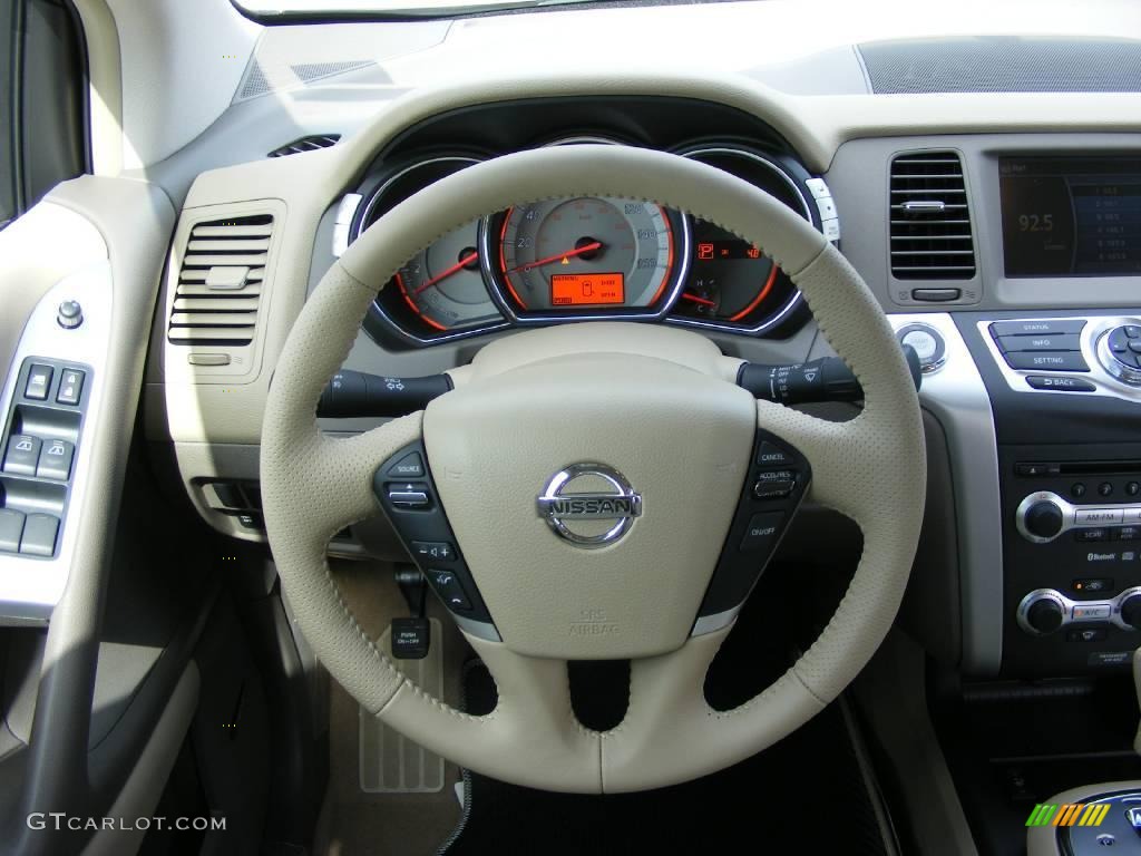 2009 Murano SL - Tinted Bronze Metallic / Beige photo #17