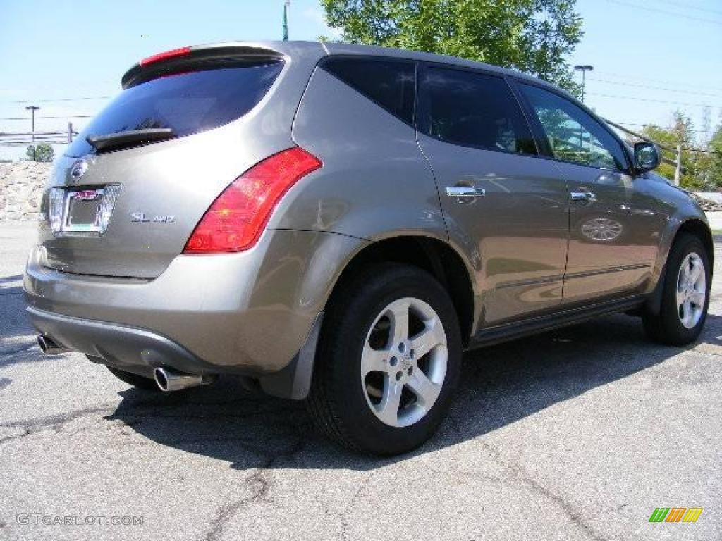 2003 Murano SL AWD - Polished Pewter Metallic / Charcoal photo #5