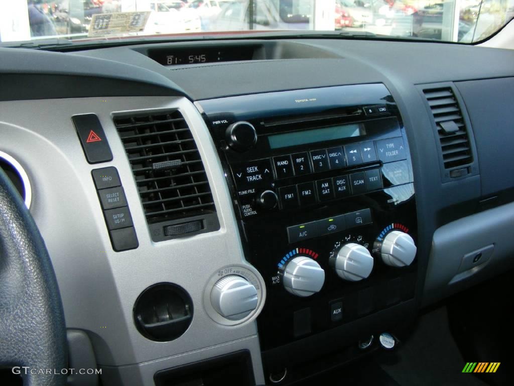 2008 Tundra SR5 Double Cab - Salsa Red Pearl / Graphite Gray photo #11